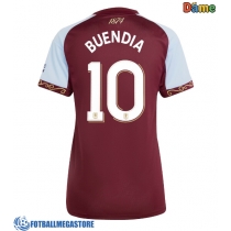 Fotballdrakt Dame Aston Villa Emiliano Buendia #10 Hjemmedrakt 2025-26 Kortermet
